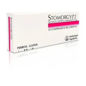 Stomorgyl 2 Perros Y Gatos 25 Mg.