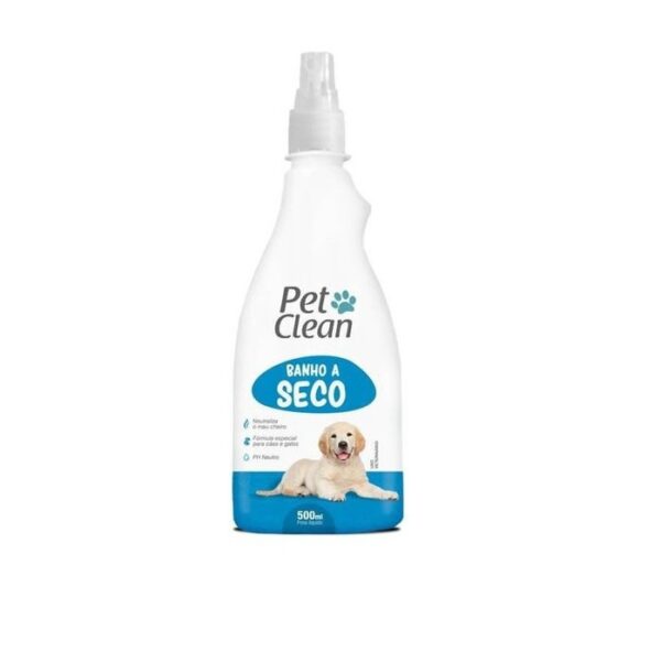 Pet Clean Baño Seco Perros Y Gatos 500 Ml