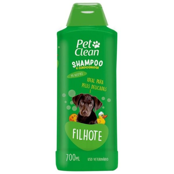 Pet Clean Shampoo Y Acondicionador Cachorros 700 Ml